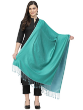 Spatial Solid Reversable Silk Stole