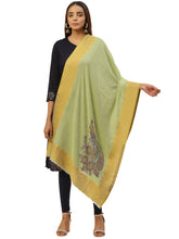 Paisley & Botanical Wool Shawl