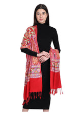 Floral & Paisley Wool Shawl