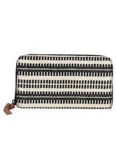 Streak Striped Jacquard Wallet