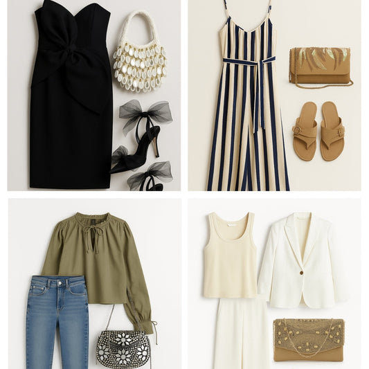 How to Style Clutches with Western Outfits – Fashion Tips by Anekaant