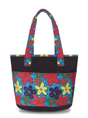 Rangoli Cotton Canvas Floral Printed Tote Bag