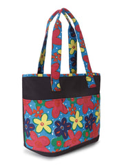 Rangoli Cotton Canvas Floral Printed Tote Bag