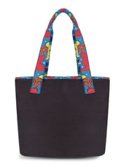 Rangoli Cotton Canvas Floral Printed Tote Bag