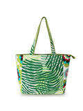Eco-Friendly Cotton Canvas Floral Printed Handheld Bag