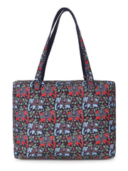Mandala Digital Printed Canvas Tote Bag