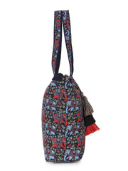 Mandala Digital Printed Canvas Tote Bag