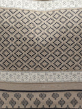 Tribal Jacquard Cotton Canvas Handheld Bag