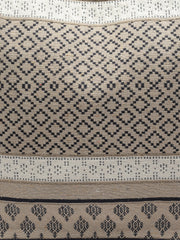 Tribal Jacquard Cotton Canvas Handheld Bag