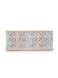 Tribal Jacquard Cotton Canvas Klim Self Design Handheld Bag