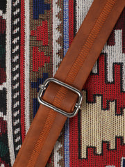 Tribal Jacquard Cotton Canvas Ethnic Motifs Self Design Handheld Bag