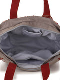 Geomat Cotton Acrylic Jaquard Striped Jacquard Tote Bag