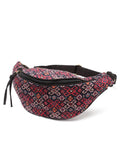 Tribal Ethnic Motifs Printed Polycotton Waist Pouch