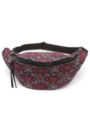 Tribal Ethnic Motifs Printed Polycotton Waist Pouch
