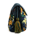 Rangoli Floral Printed Polycotton Sling Bag