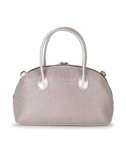 Classic Cotton Lurex Diamond Jacquard Handheld Bag