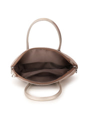 Classic Cotton Lurex Diamond Jacquard Handheld Bag