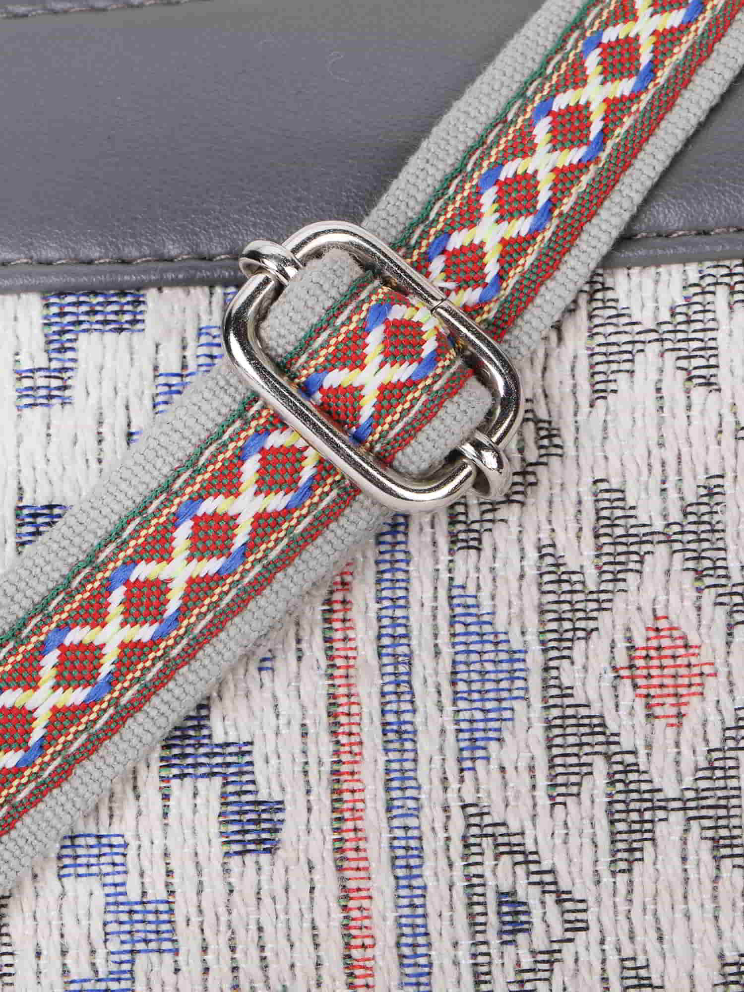 Tribal Cotton Canvas Jaquard Ikat Jacquard Sling Bag