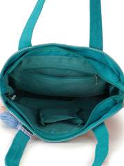 Eco- friendly Cotton Canvas Striped Jacquard Tote Bag