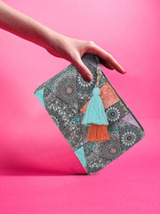 Rangoli Polycotton Mandala Printed Travel Accessory Bag
