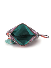 Rangoli Polycotton Mandala Printed Travel Accessory Bag