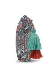 Rangoli Polycotton Mandala Printed Travel Accessory Bag