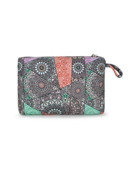 Rangoli Polycotton Mandala Printed Travel Accessory Bag