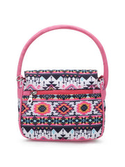 Rangoli Cotton Canvas Ethnic Motifs Printed Handheld Bag