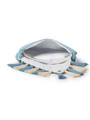 Geomat Cotton Striped Jacquard Sling Bag