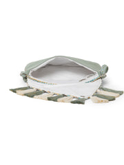 Geomat Cotton Striped Jacquard Sling Bag