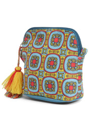 Rangoli Graphic Printed Polycotton Sling Bag