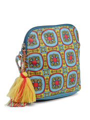 Rangoli Graphic Printed Polycotton Sling Bag