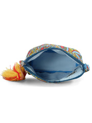 Rangoli Graphic Printed Polycotton Sling Bag