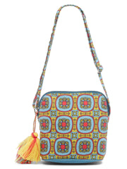 Rangoli Graphic Printed Polycotton Sling Bag