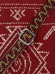 Tribal Cotton Shenel Jacquard Ethnic Motifs  Jacquard Sling Bag
