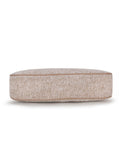 Classic Cotton Canvas & Velvet Self Design Sling Bag
