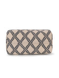 Tribal Cotton Canvas Diamond Jacquard Travel Accessory Bag