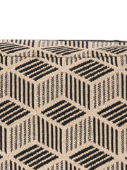 Tribal Cotton Canvas Diamond Jacquard Travel Pouch