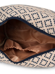 Tribal Cotton Canvas Tribal Jacquard Travel Pouch