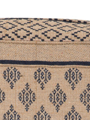Tribal Cotton Canvas Tribal Jacquard Travel Pouch