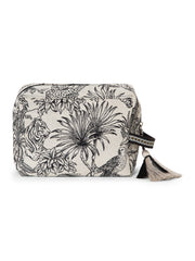 Tribal Cotton Canvas Toile Jacquard Travel Pouch