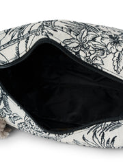 Tribal Cotton Canvas Toile Jacquard Travel Pouch