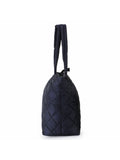 Uno Quilted Polyester Diamond Self Design Handheld Bag