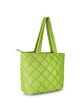Uno Quilted Polyester Diamond Self Design Handheld Bag