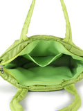 Uno Quilted Polyester Diamond Self Design Handheld Bag