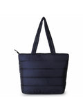 Uno Quilted Polyester Striped Self Design Handheld Bag