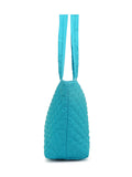 Uno Harlequin Quilted Polyester Tote Bag