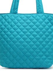 Uno Harlequin Quilted Polyester Tote Bag