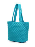 Uno Harlequin Quilted Polyester Tote Bag