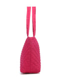 Uno Harlequin Quilted Polyester Tote Bag